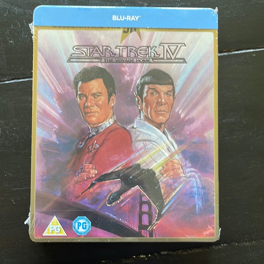 Star Trek IV the voyage home steel book